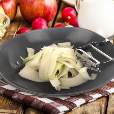 Köögivilja- ja puuviljakoorija, topelt, te... | FreshDesign.ee