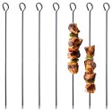 Kebabivardad, teras, must, 31,5 cm, 8 tk. | FreshDesign.ee