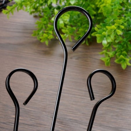 Kebabivardad, teras, must, 31,5 cm, 8 tk. | FreshDesign.ee