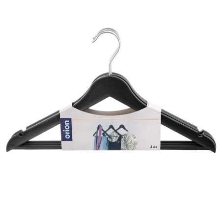 Mustad pööratavad riidepuud 42,5x24 cm 3 tk. | FreshDesign.ee