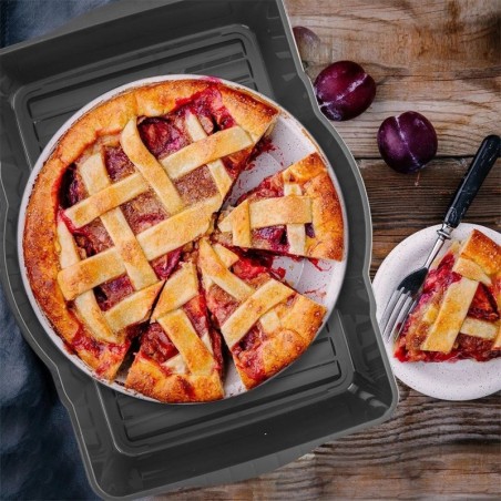 Kaanega kooginõu HALL 45x35 cm