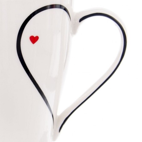 Portselanist südamega kruus 380 ml | FreshDesign.ee