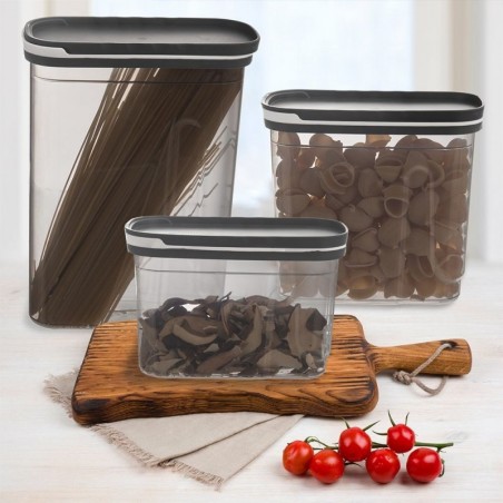 Dosaatoriga konteiner, hall, 1,25 l | FreshDesign.ee