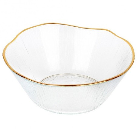 Kuldne klaaskauss 15 cm, 500 ml | FreshDesign.ee