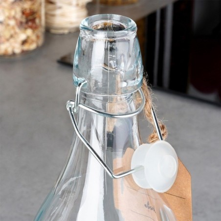 Klambriga klaasist pudel 1 l | FreshDesign.ee