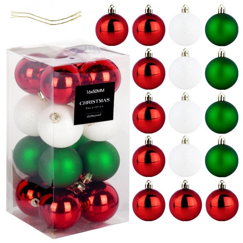 Purunematud jõulukaunistused, punane rohel... | FreshDesign.ee