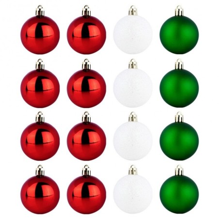 Purunematud jõulukaunistused, punane rohel... | FreshDesign.ee