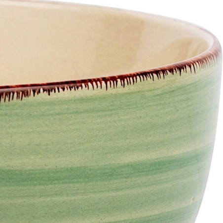 Keraamiline kauss roheline LINES 14,5 cm, 750 ml | FreshDesign.ee