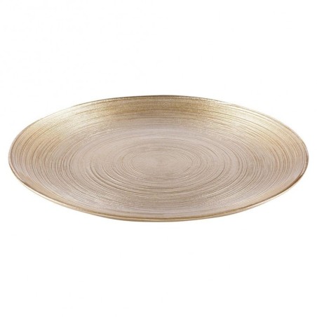 Klaasist magustoidutaldrik kuldne 21 cm | FreshDesign.ee