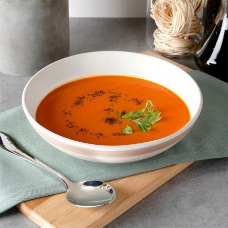 Sügavkeraamiline õhtusöögitaldrik beež ART... | FreshDesign.ee