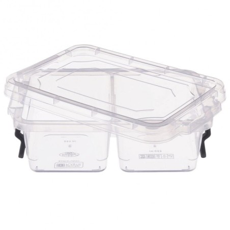 Toidunõu kaanega, jagatud, 500 ml | FreshDesign.ee