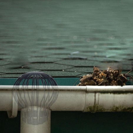 Must plastikust rennifilter 2tk.