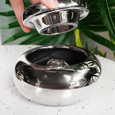 Tuhatoos dolomiidist hõbedane ümmargune 11 cm | FreshDesign.ee