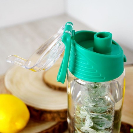 Roheline veepudel puuviljasisuga 650 ml | FreshDesign.ee