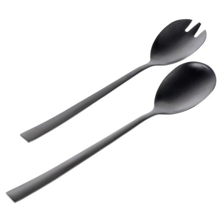 Salati lusikad, teras, must, 23,5 cm, 2 tk. | FreshDesign.ee