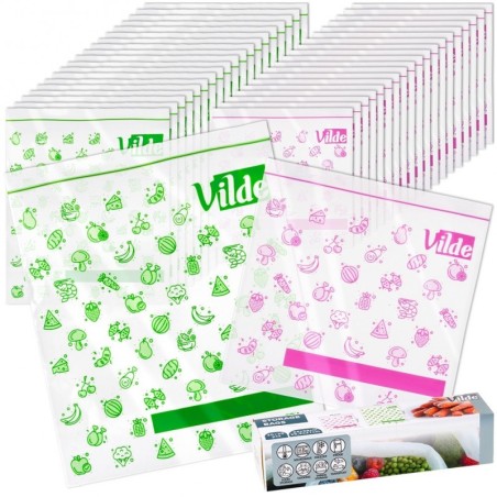 Toidu kotid 20,5x21 cm / 24x29 cm, 40 tk. | FreshDesign.ee