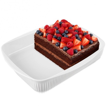 Kuumakindel valge portselannõu 36,5x30x6 c... | FreshDesign.ee