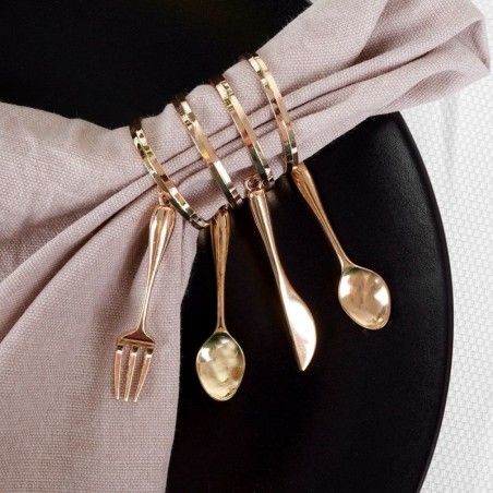 Salvrätikurõngad metallist kuldsed söögiri... | FreshDesign.ee