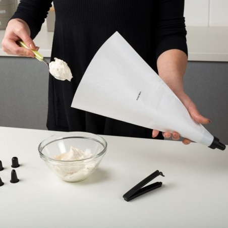 Pritskott ja silikoonotsad MISTY 36 cm 12 tk. | FreshDesign.ee