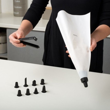 Pritskott ja silikoonotsad MISTY 36 cm 12 tk. | FreshDesign.ee