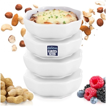 Portselanist suupistekausid 7,5 cm, 50 ml, 4 tk. | FreshDesign.ee