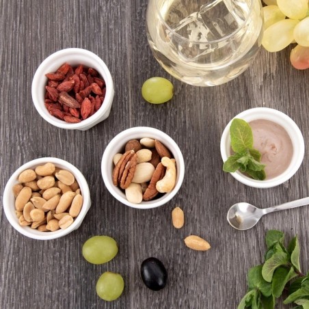 Portselanist suupistekausid 6 cm, 40 ml, 4 tk.