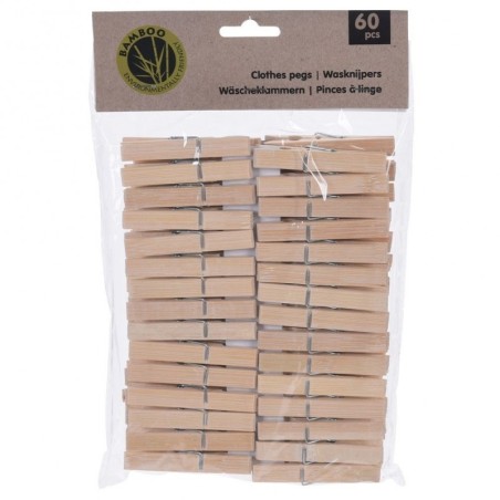 Puidust pesulõksud 60 tk. | FreshDesign.ee