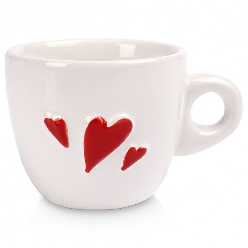 Keraamiline espressotass HEART 80 ml | FreshDesign.ee