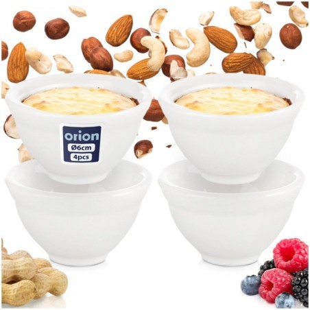 Portselanist suupistekausid 6 cm, 40 ml, 4 tk. | FreshDesign.ee