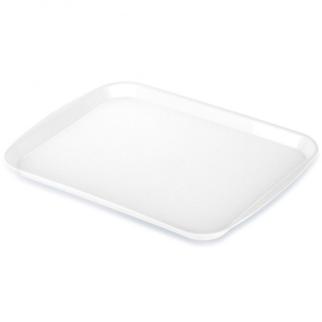 Plastikust serveerimisalus valge 35,5x27 cm | FreshDesign.ee