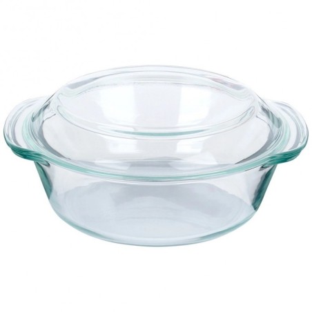 Kuumakindel klaasnõu kaanega 2 liitrit +750 ml | FreshDesign.ee