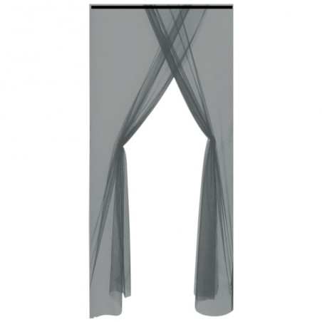 Sääsevõrk ustele, must, kahekordne, 220x150 cm | FreshDesign.ee