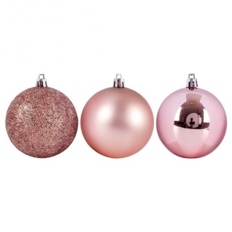 Jõulupuu ehted, roosad, purunemiskindlad, ... | FreshDesign.ee