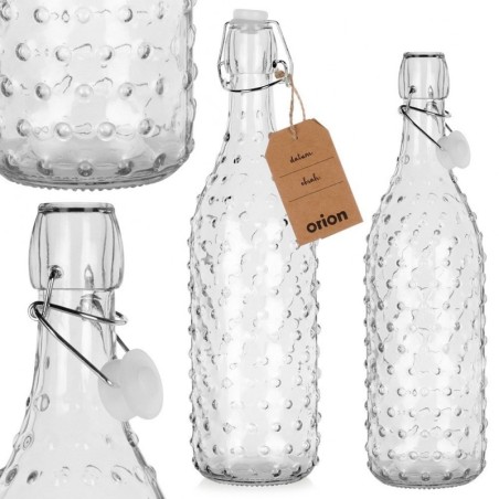 Klambriga klaasist pudel 1 l | FreshDesign.ee