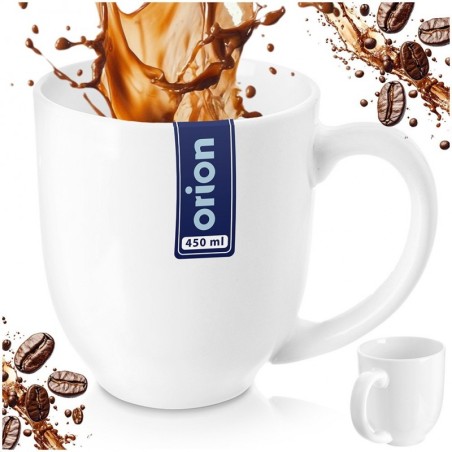 Valge portselankruus MONA 450 ml | FreshDesign.ee