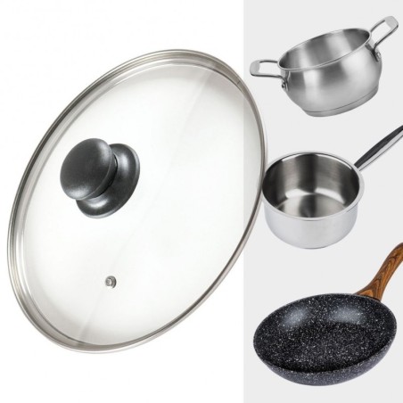 Klaasist kaas 24 cm | FreshDesign.ee