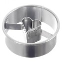 Küpsiselõikur piparkoogivorm ring süda 4,5 cm | FreshDesign.ee