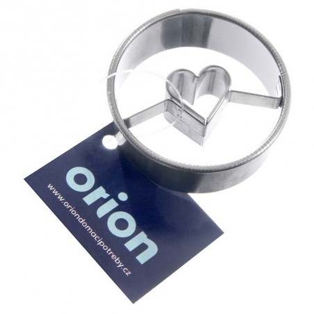 Küpsiselõikur piparkoogivorm ring süda 4,5 cm | FreshDesign.ee