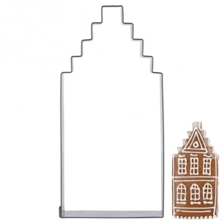 Küpsiselõikur piparkoogivorm maja 12 cm | FreshDesign.ee