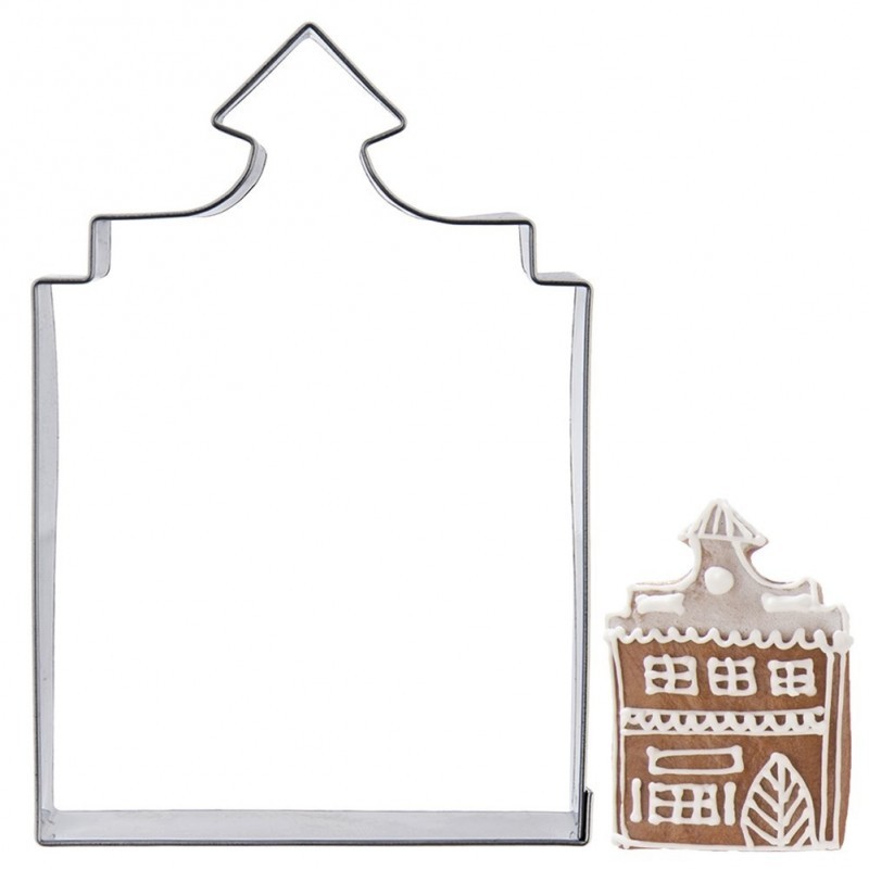 Küpsiselõikur piparkoogivorm maja 10 cm | FreshDesign.ee