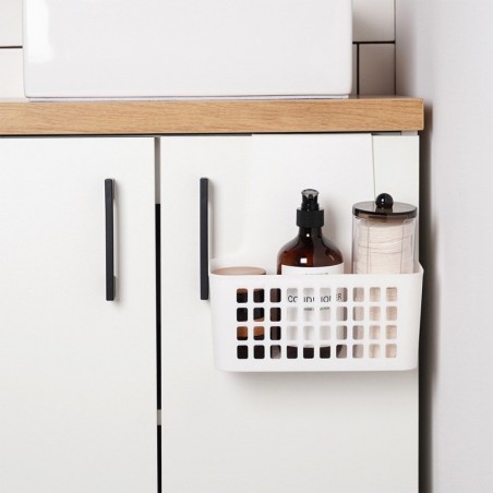 Uksekorv plastikust valge 23,5x10x24 cm | FreshDesign.ee