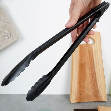 Köögitangid terasest must 31 cm