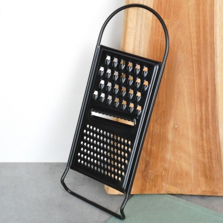 Köögi riiv, teras, must, lame, 3 tera, 28,5 cm