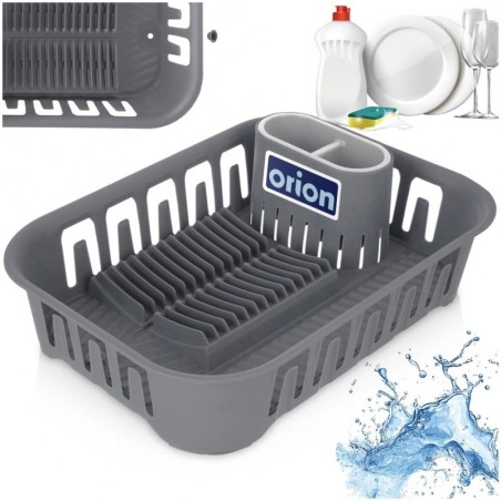 Nõudekuivatusrest, hall, 39x29x11 cm | FreshDesign.ee