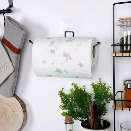 Majapidamispaberi hoidja metallist must | FreshDesign.ee