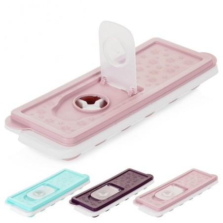 Silikoonist jääkuubikualus kaanega 26,5x9,5 cm | FreshDesign.ee