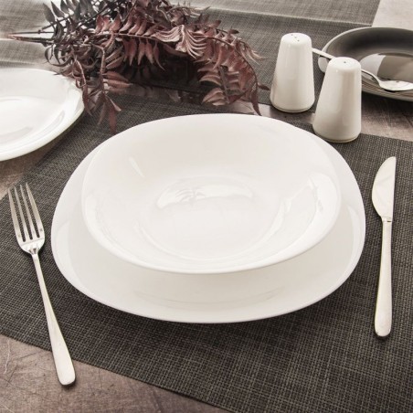 Klaasist sügav õhtusöögitaldrik LUNA 21 cm... | FreshDesign.ee