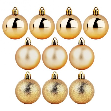 Purunemiskindlad jõuluehted kuldsed 5 cm 10 tk. | FreshDesign.ee