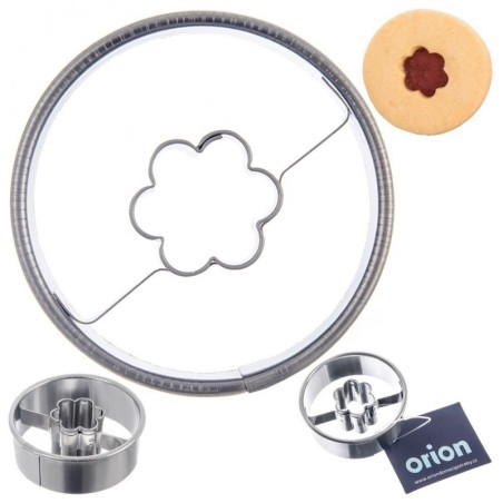 Küpsiselõikur piparkoogivorm ring lill 4,5 cm | FreshDesign.ee