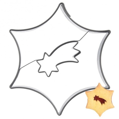 Küpsiselõikur piparkoogivorm jõulutäht 5,5 cm | FreshDesign.ee